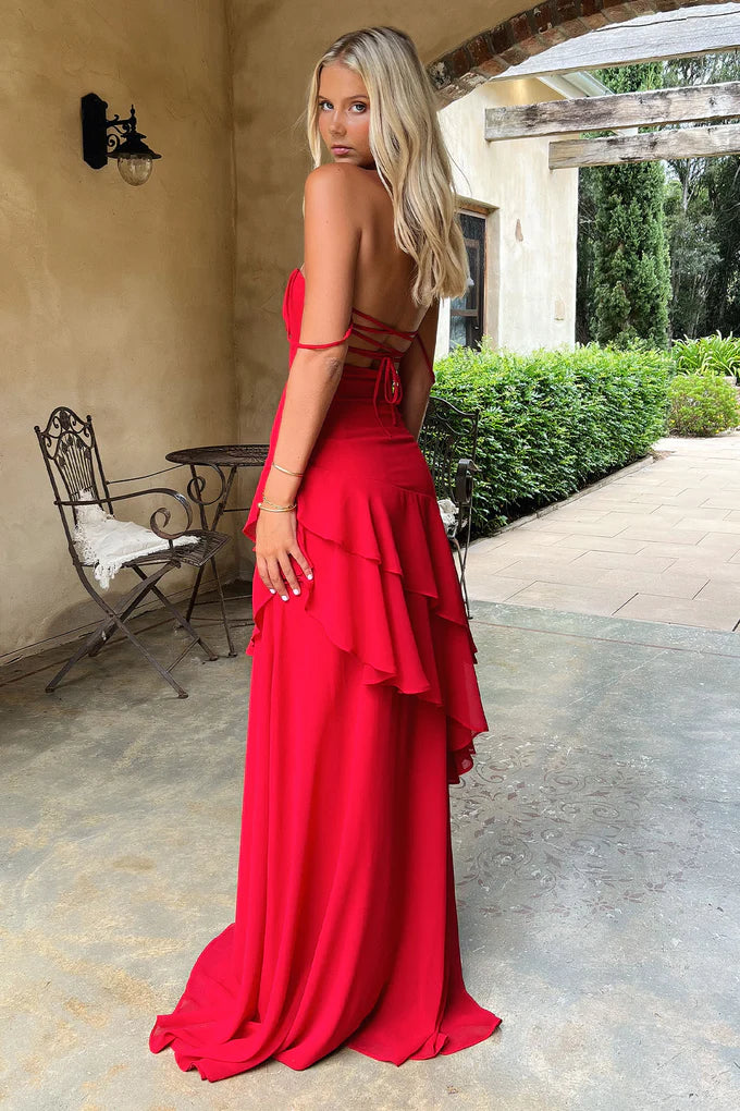 Anais Tiered Ruffle Maxi Dress