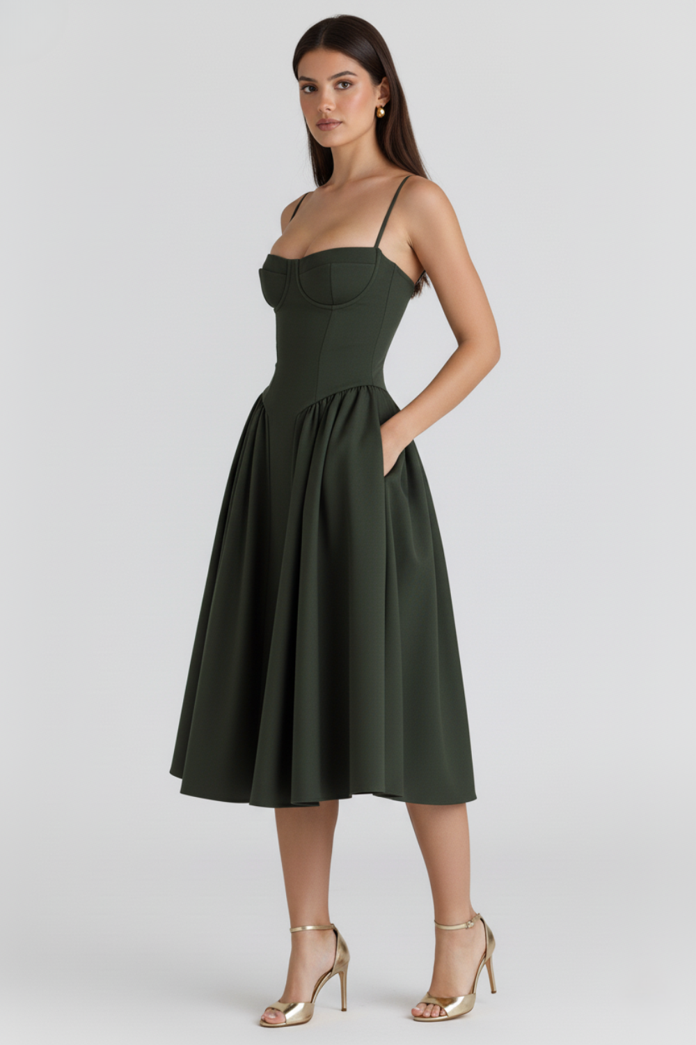 Anne Bustier Dress