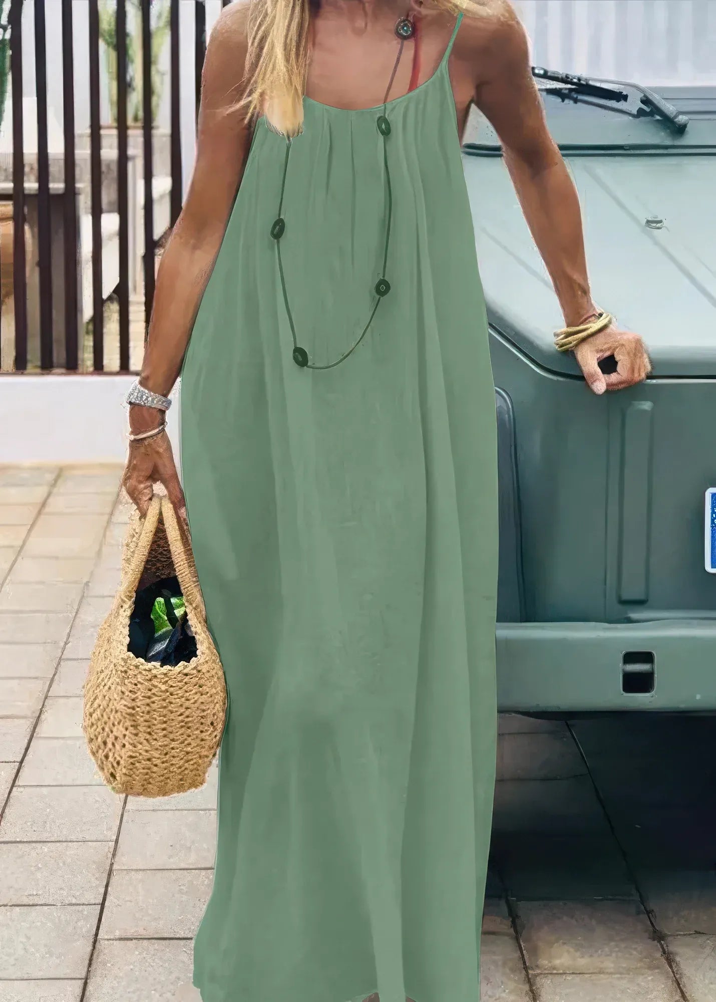 Hayley Backless Cami Dress